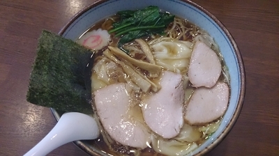 「ワンタンメン」@手打中華 とら屋の写真