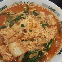 チゲ味噌ラーメン大盛り