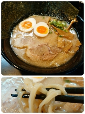 「我龍」@城南らーめん 紫龍 旗の台本店の写真