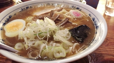 「中華そば　きざみのり、ネギトッピング」@お茶の水、大勝軒の写真