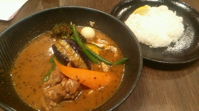 「エゾシカto野菜カレー」@lavi 新千歳空港店の写真