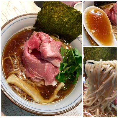 「煮干しそば￥800」@中華そば 四つ葉の写真