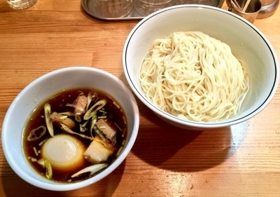 「味玉醤油つけ麺」@麺屋 彩香の写真