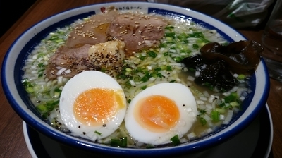 「牛タンねぎ塩ラーメン」@仙台牛タンねぎ塩ラーメン 㐂蔵の写真