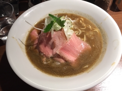 「超濃厚烏賊煮干中華そば 800円 + そのまま食べれる替玉 15」@麺屋 ねむ瑠の写真