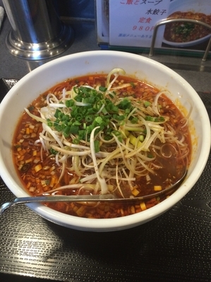 「香酢サンラー麺」@熱血食堂すわの写真