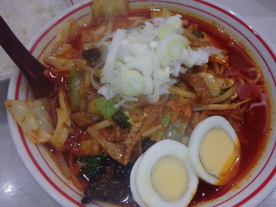 「北極野菜シャキシャキ(930円)ごはん小(120円)」@蒙古タンメン 中本 上板橋本店の写真