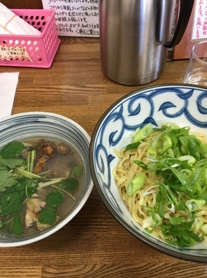 「牡蠣のつけ麺の奴(限定)」@㐂九家の写真