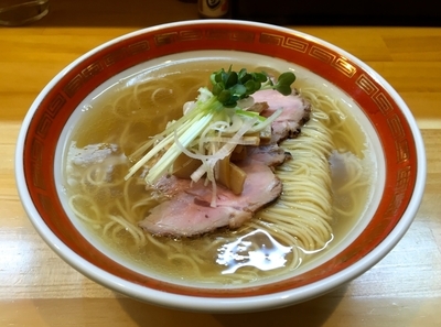 「塩中華そば」@中華そば シンジョーの写真