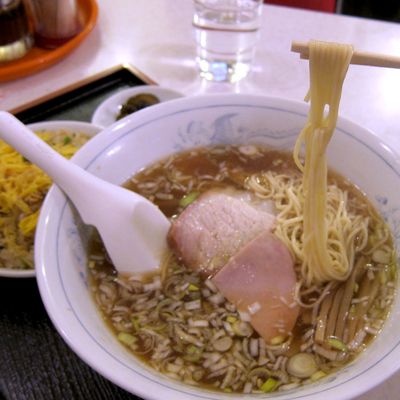 「A定食（ラーメン + 半炒飯） 900円」@中華料理 大勝軒の写真