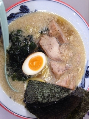 「チャーシュー麺+煮卵」@ラーメンショップ 122号騎西店の写真
