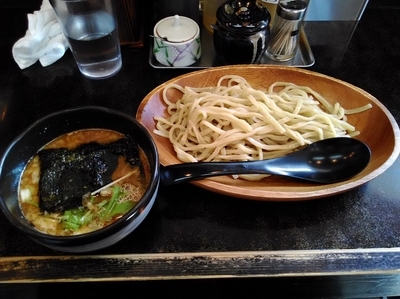 「季節限定 辛味噌海老つけ麺」@麺や KEIJIROの写真