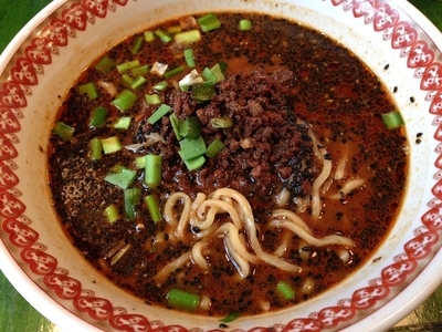 「黒胡麻担々麺」@紅虎餃子房 人形町店の写真
