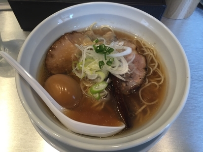 「味玉貝出汁ラーメン(830円)+白米(100円)」@貝出汁しっぽりラーメン 純子の写真