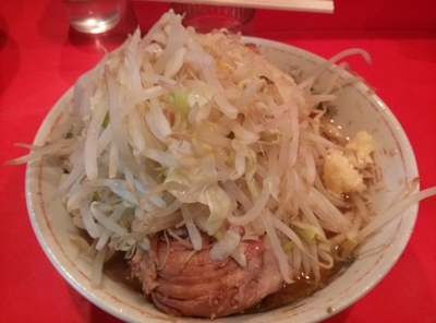 「小ラーメン  ニンニク少な目ヤサイ」@ラーメン二郎 府中店の写真