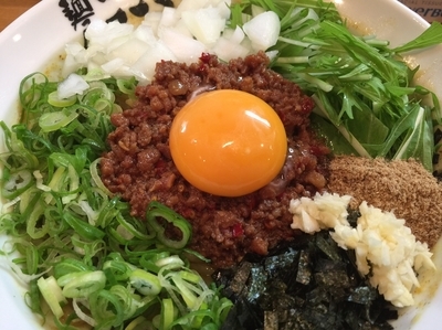 「カレー台湾まぜそば」@麺屋こころ 溝の口店の写真