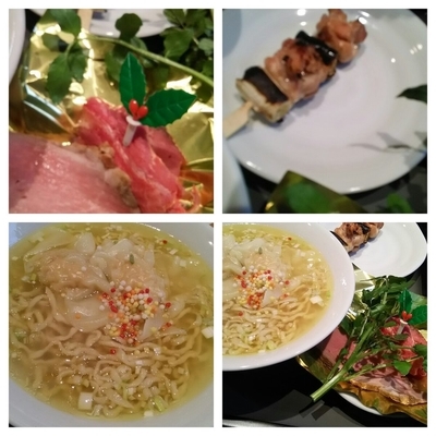 「【SR7☆Ｘimas特別限定】鶏重ね１５００円」@中華そば 輝羅の写真