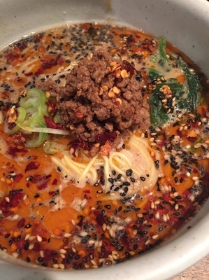 「担担麺（限定）」@らーめん 山頭火 原宿店の写真