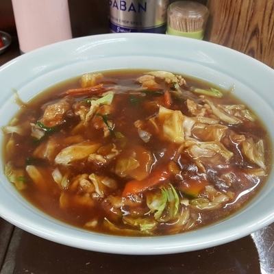 「豚スタミナホット」@スタミナらーめん福禄寿の写真