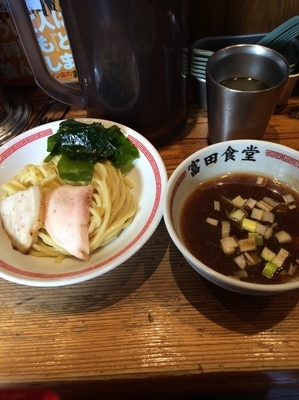 「つけ麺」@松戸中華そば 富田食堂の写真