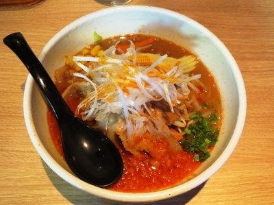 「【冬季限定】信州辛味噌らぁ麺」@麺屋宗 -sou- 中目黒店の写真