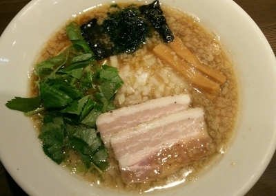 「[限定]背脂煮干しラーメン　730円」@つけ麺 一燈の写真