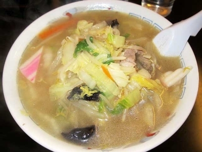 「タンメン　650円」@大釜 本店の写真