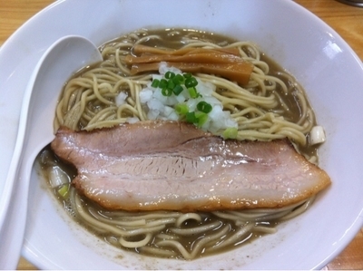 「特濃煮干ソバ」@煮干中華ソバ イチカワの写真