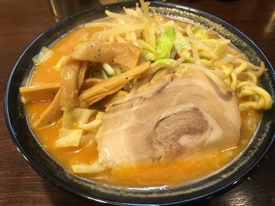 「味噌ラーメン」@横浜家系ラーメン せんげん家の写真