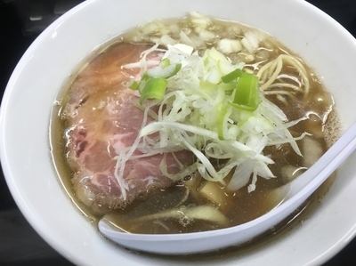 「煮干中華そばnormal＋追い玉」@煮干中華そば のじじR 我孫子店の写真