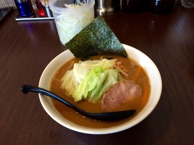 「みそらぁ麺  並」@らぁ麺 はせ川の写真