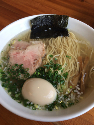 「煮干し蕎麦塩」@喜乃壺の写真