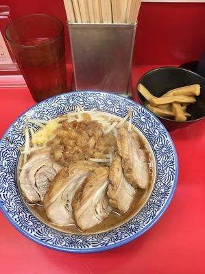 「小ラーメン+メンマ」@八王子田田の写真