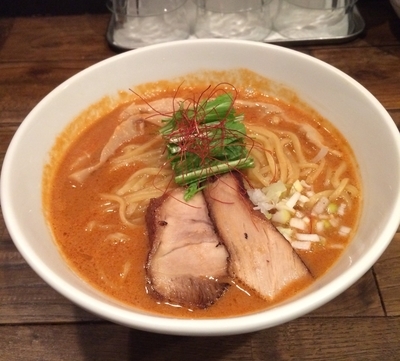 「海老ラーメン」@新宿 モモンガの写真