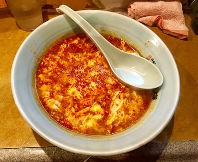 「Aセット タンタンメン中辛+麻婆丼」@元祖ニュータンタンメン本舗 尻手店の写真