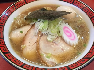 「特製豚中華そば大盛」@中華そば 華丸の写真