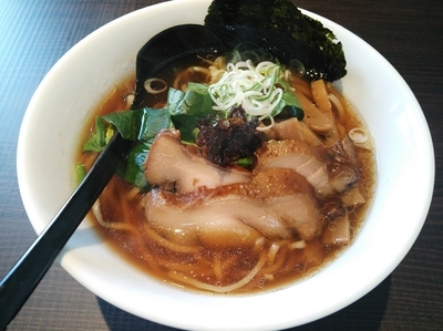 「鶏らー麺（大盛）」@鶏がら屋の写真