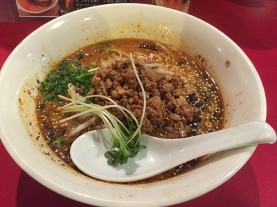 「期間限定 青鬼極坦々麺(800円)」@極 担々麺 真空の写真