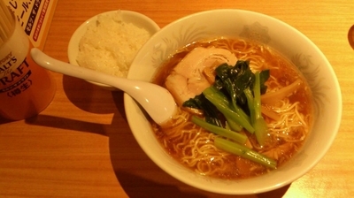 「ラーメン_700円」@かおたんラーメン 赤坂店の写真