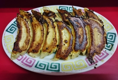 「餃子２人前＋ライス 1100円」@龍王の写真