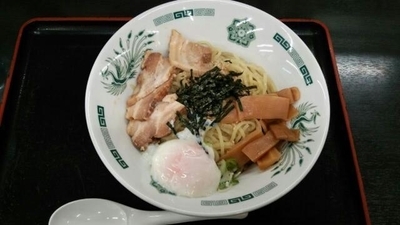 「汁なしラーメン」@日高屋 秋葉原駅前店の写真