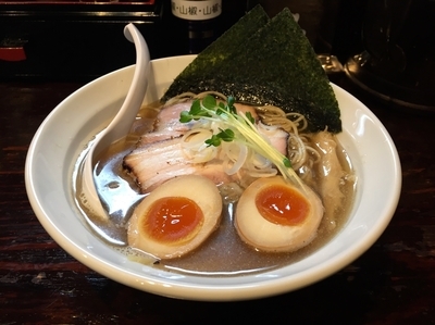 「特製淡麗煮干らーめん」@麺屋 一寸星の写真