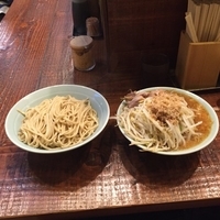 中つけ麺 あつもり 麺固め ヤサイ アブラ普通