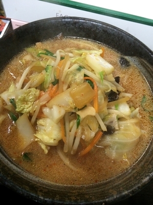 「味噌野菜麺750円」@元祖旨辛系タンメン 荒木屋の写真