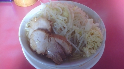 「【小麦粉研究会】大ラーメン ニンニク 800円」@ラーメン二郎 大宮店の写真