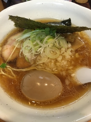 「味玉鶏そば¥800」@らーめん武士道の写真