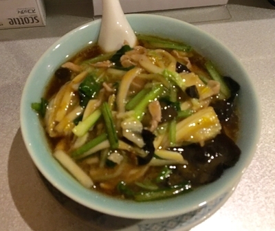 「肉そば 800円」@横濱屋の写真