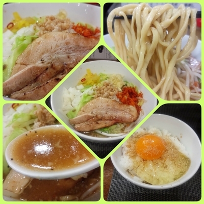 「【限定】次郎さん＋TKG」@麺丼Dining 夢者の写真