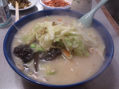 「【海鮮湯麺】800円」@彩華の写真