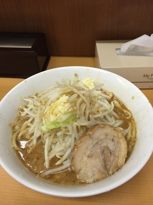 「・ラーメン 太麺」@ラーメン ○菅の写真